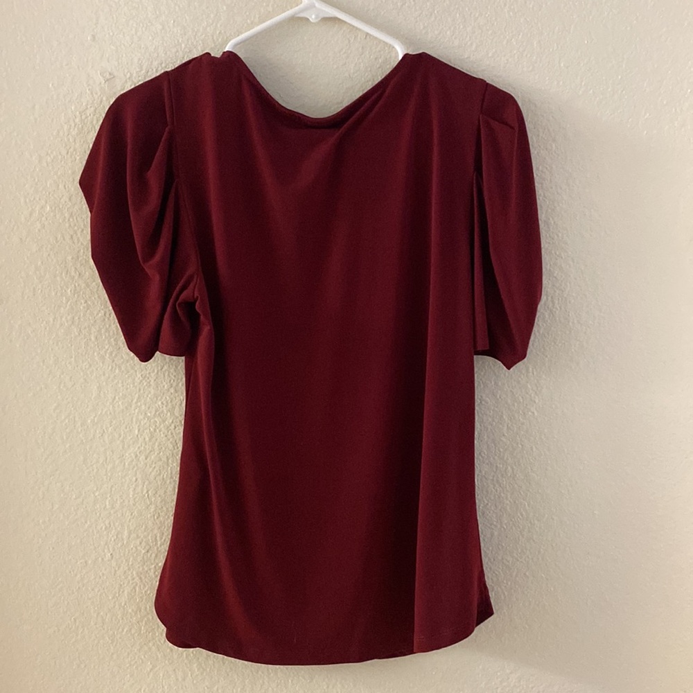 Deep Red Top - Picture 4 of 7